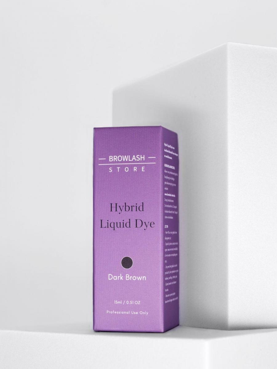 Hybrid liquid dye dark brown 2 1