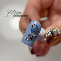 Marie eve mongeau diamants formes prussian blue2