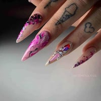 Marie eve mongeau exemple diamanats rose bleu goutte perle rose