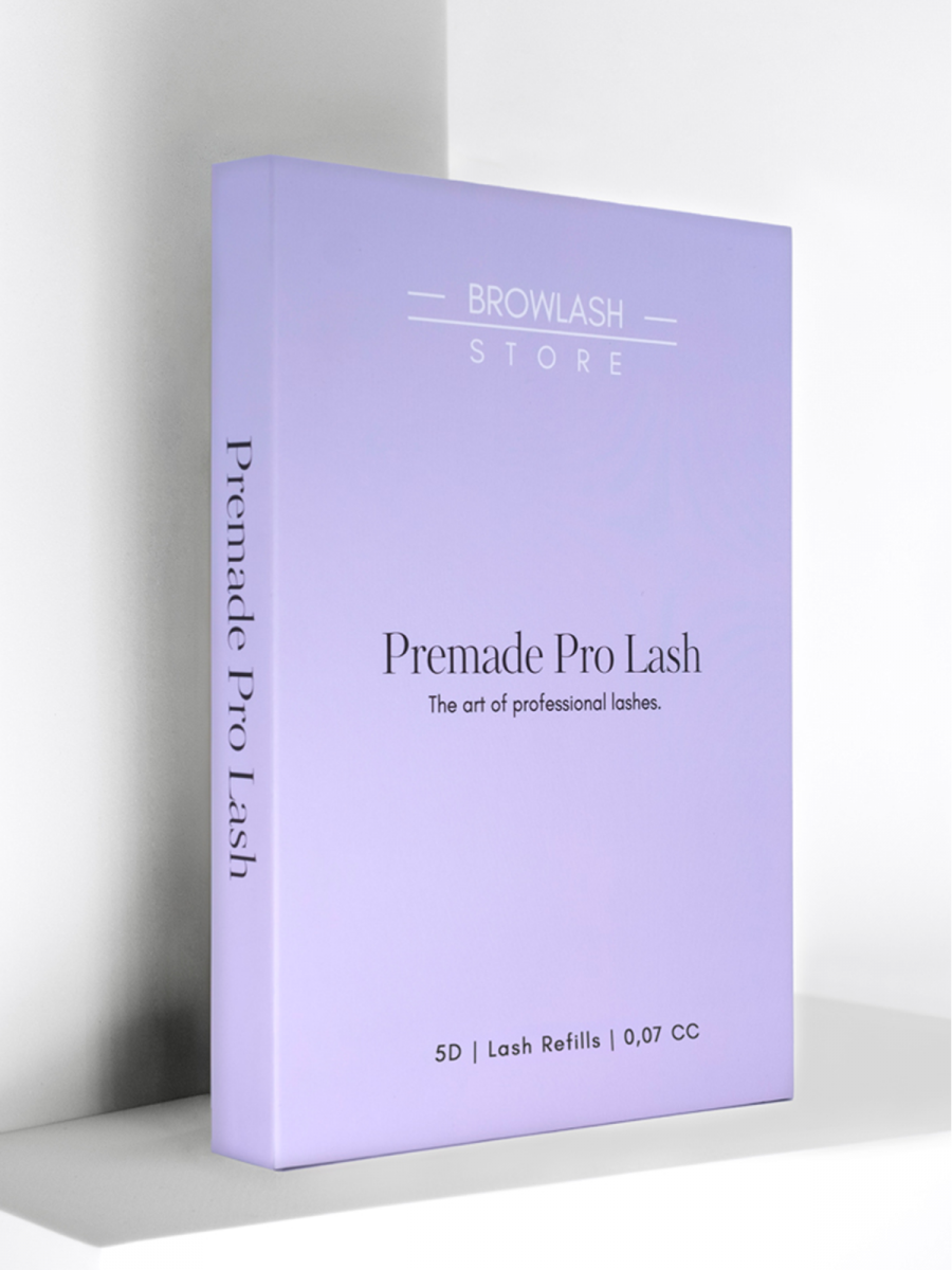 Premade pro lash refills 5d 007 cc 10 mm