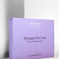 Premade pro lash refills 5d 007 cc 8 mm