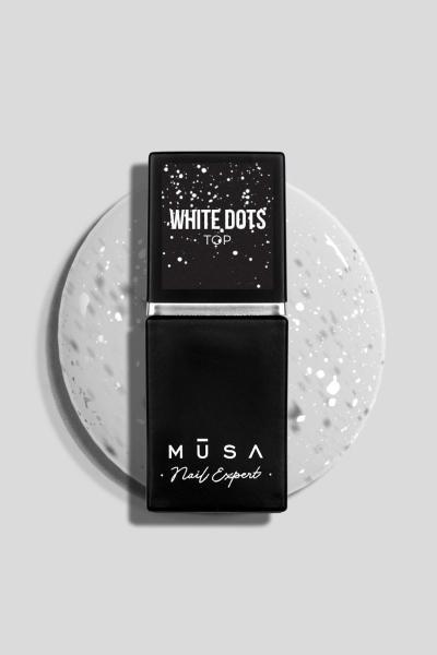 White dots